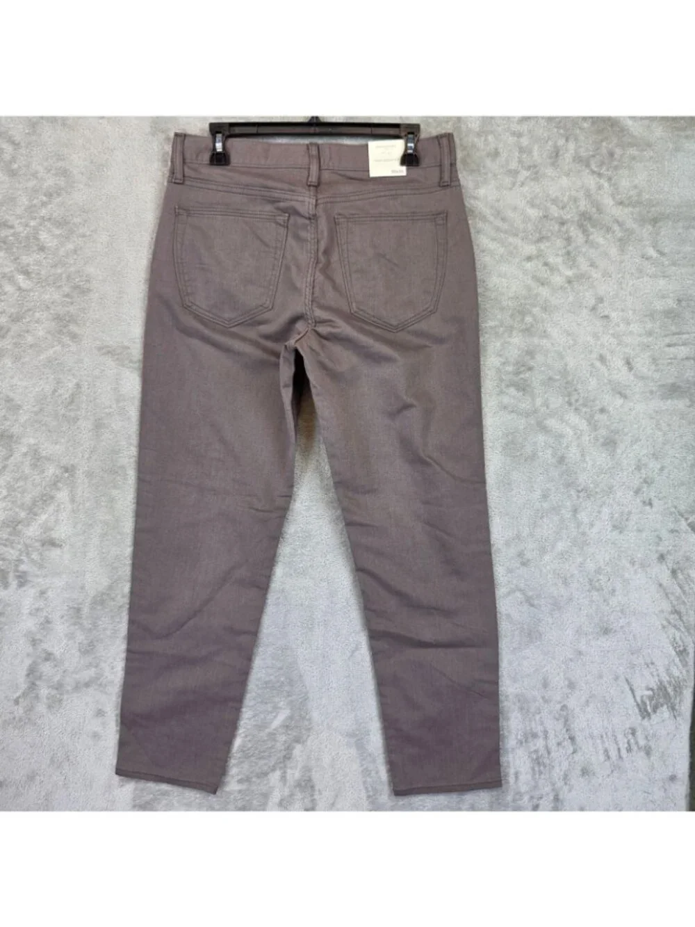 Banana Republic Travel Athletic Jeans Mens 30x30 Brown Stretch Taper Denim